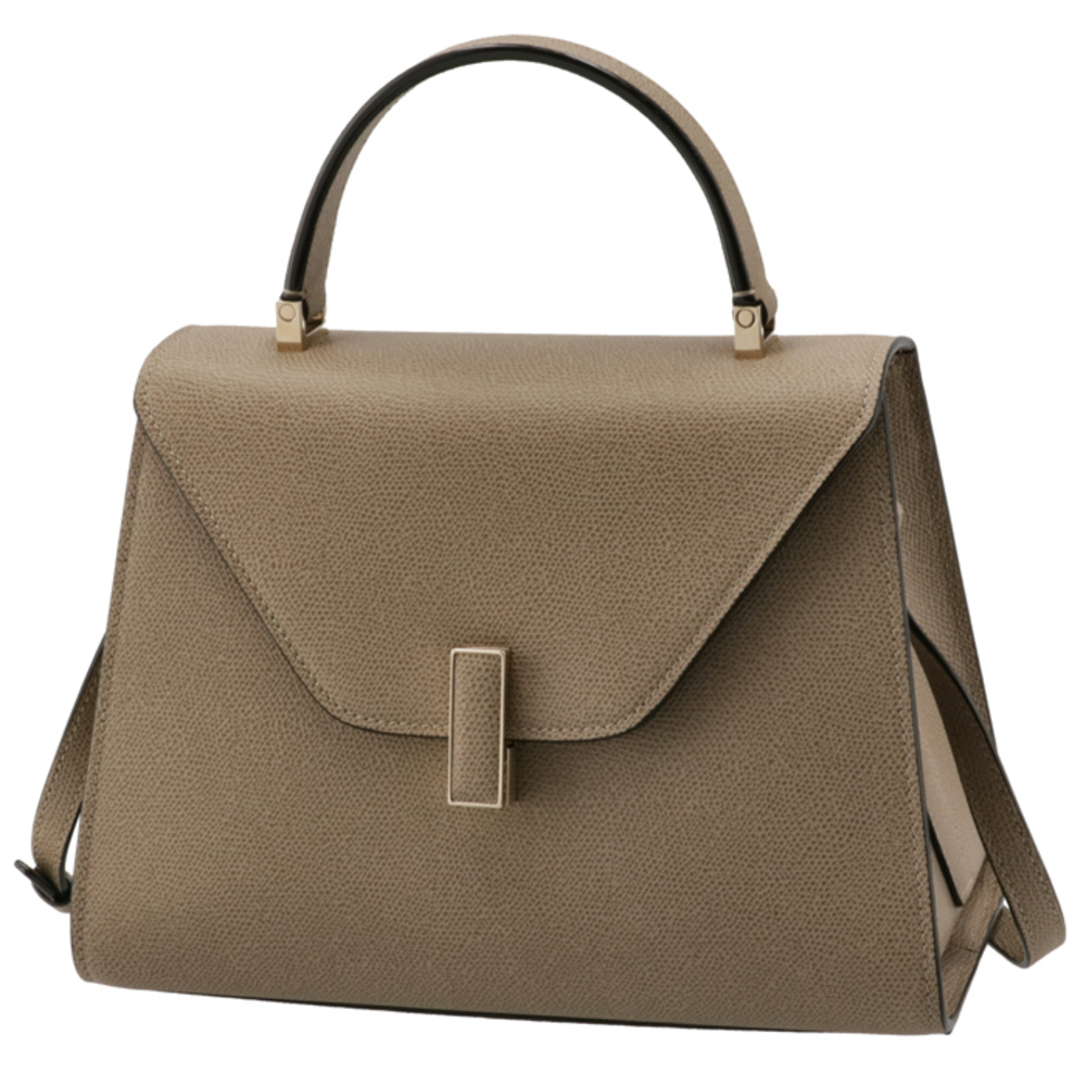 Valextra Iside Medium Oyster Bag Gray